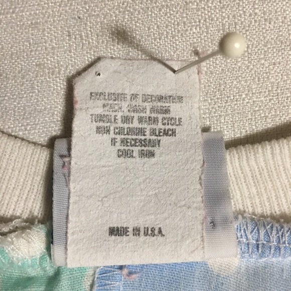 Vtg Precious Originals body suit romper polkadot zips pink blue green white 3T - Picture 12 of 14